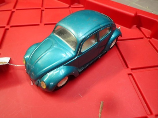 1960's Tonka VW Beetle 52680 Pressed Steel - Teal