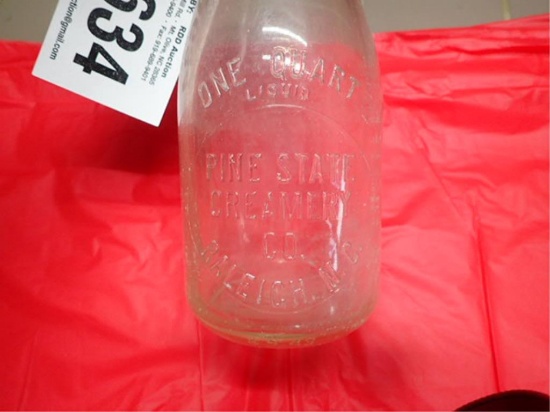Pine State Creamery, Raleigh, NC - Milk Bottle