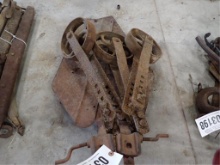 Set Fenders, 3 Gauge wheels, 3 Scrapers