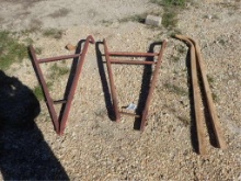 3 Sets Mule Drawn Plow Handles