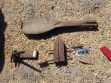 Carolina Pecan Cracker, Wood Clamp, Paddles