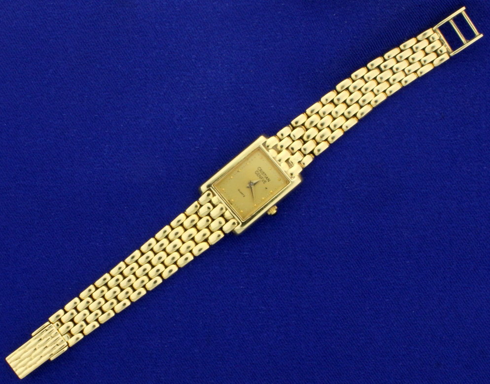 Christian geneve watch 14k hotsell