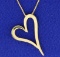 Heart Pendant On Chain