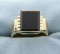 Men's Onyx Ring