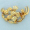 Antique 18k Gold Ruby Pin