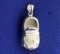 Diamond Baby Shoe Charm