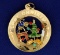 Colorful Merry Christmas Pendant