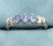 Tanzanite And Diamond Ring