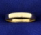 3mm Gold Wedding Band Ring