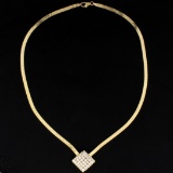 2ct Total Weight Diamond Necklace