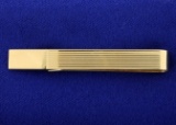 14k Tie Clip