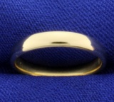 18k Wedding Band