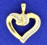 Diamond Heart Pendant