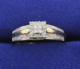 1/2 Ct Tw Diamond Ring