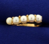 Five Pearl Ring