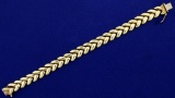 7 1/4 Inch Woven Link Bracelet