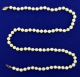 Vintage Pearl Necklace