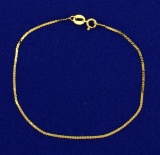 7 Inch S-link Bracelet