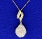 1 Ct Tw Diamond Pendant With Chain