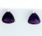 Large Amethyst Stud Earrings