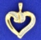 Diamond Heart Pendant