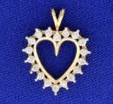 Diamond Heart Pendant