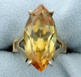 12ct Citrine Ring