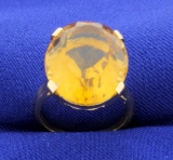 16ct Citrine Ring