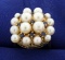 Vintage Pearl And Sapphire Ring