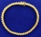 2ct Total Weight Diamond Tennis Bracelet