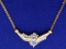 Tanzanite And Diamond Necklace