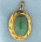 Large Antique Jade Pendant