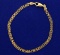 7 1/2 Inch Flat Link Bracelet