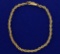 7 1/4 Inch Rope Style Bracelet