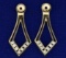 1/4 Ct Tw Drop Diamond Stud Earring Enhancers