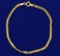 7 Inch Flat Box Link Chain Bracelet