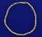 8 Inch Rope Link Bracelet In 14k Gold