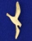 14k Gold Dove Or Bird Pendant