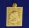 Virgin Mary Pendant In 18k Gold