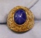 Heavy Men's Star Sapphire Ring