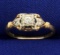 Antique Diamond Ring In 14k Gold