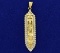 1/2 Ct Tw Diamond Royal Princess Cruise Line Pendant