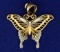 Butterfly Pendant In 14k Gold