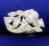 3/4ct Tw Vintage Diamond Ring