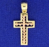 Cross With Hearts Pendant