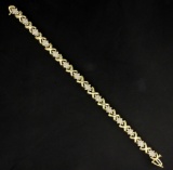 7 1/4 Inch Diamond Tennis Bracelet