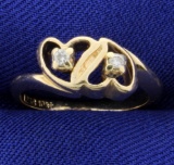 Diamond Heart Ring