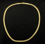 18 Inch Omega Style Necklace