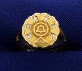 Vintage Bell Labs Diamond Ring
