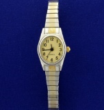 Woman's Two Tone Watch